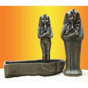  King Tut 4 Coffin with Mummy: Home & Kitchen