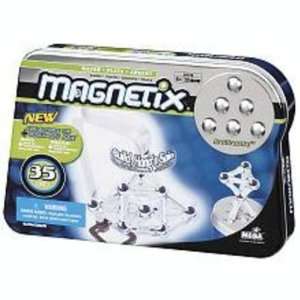  Magnetix Silver Collectors Tin 35 Set Toys & Games