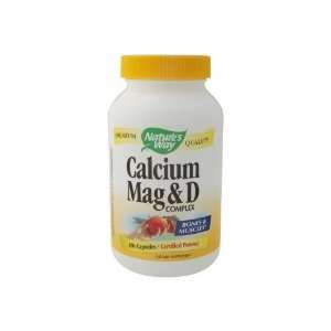 Natures Way Calcium Magnesium And Vitamin D 100 cap (image may vary)