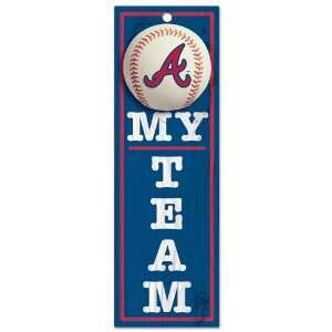  MLB Atlanta Braves Sign My Team
