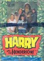 HARRY AND THE HENDERSONS 1987 TOPPS TRADING CARD BOX  
