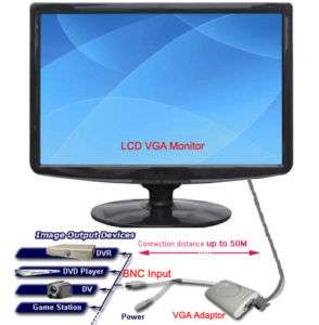 17 inch CCTV Security LCD Monitor with VGA converter  