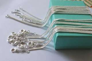 Free Ship Silver Plated Box Chain Wholesale Hot Sale  