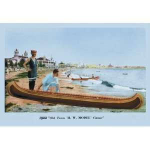 Model Canoe 20x30 Poster Paper 