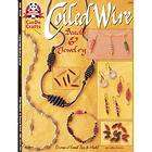 COILED WIRE BEADS & JEWELRY Book by Goertz H192
