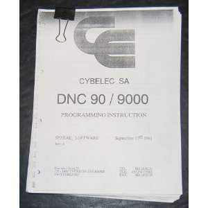  Cybelec DNC90/9000 Programming Instructions 1991 Cybelec Books