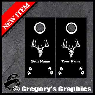 Cornhole Decals Whitetail Deer Outdoor Hunting Decals  