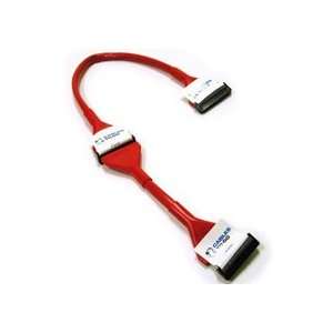   GoMod Molded Round 2 Device Floppy Cable (24 Inch, Red) Electronics