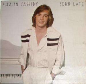 Vintage ©1977 Shaun Cassidy Born Late LP Record Album  