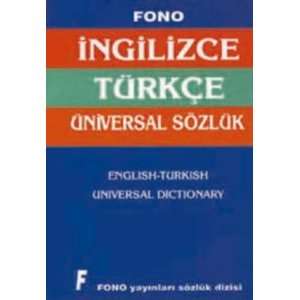  English Turkish Universal Dictionary (9789754710076) Fono 