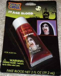 NEW SPECIAL FAKE BLOOD STAGE BLOOD   THEATRICAL VAMPIRE  