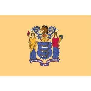  NEW JERSEY STATE Heavy Duty 3x5 Flag: Everything Else