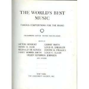   Famous Compositions for the Piano   Vol. 4 (4) 10 Editors including V