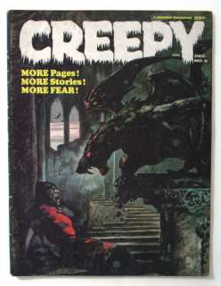 Creepy #6 1965 Warren Horror Comic Magazine Frazetta  C  