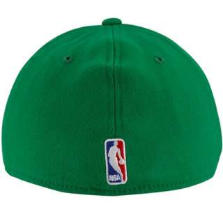 Boston Celtics Basic Logo Structured Flex Fit GREEN Adidas TX19Z Hat 