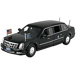 Die cast 2009 Cadillac DTS Presidential Limo  