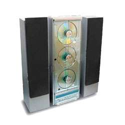 CD Vertical CD Player AM/FM Tuner and Speakers  