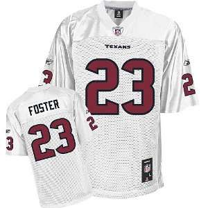   Houston Texans Arian Foster White Replica Football Jersey: Sports