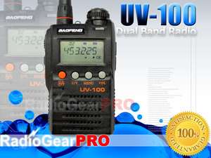 BaoFeng UV 100 VHF/UHF Dual Band ham radio UV 3R  