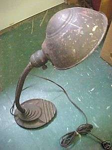 WOW Vintage Eagle Cast iron base table desk lamp light  