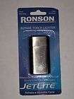 ronson butane torch lighter windproof jetlite refillable satin dusk 