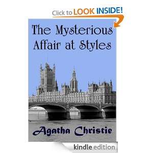 The Mysterious Affair at Styles: Agatha Christie:  Kindle 