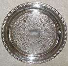 ONEIDA SILVER PLATE TRAY IN THE PARK LANE PATTERN