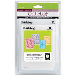   Cuttlebug Companion Embossing Folder Country Life Bundle (Pack of 4