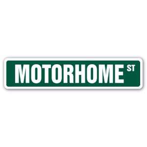  MOTORHOME Street Sign RV camper vacation gift Patio, Lawn 