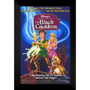  The Black Cauldron 27x40 FRAMED Movie Poster   Style C 