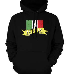 Italia Italy Italian Pride Hoodie Sweatshirt Pullover  