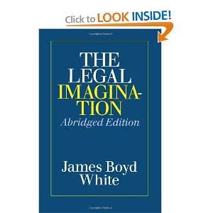    The Legal Imagination (9780226894935) James Boyd White Books