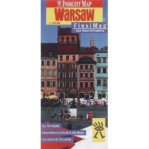 Insight Flexi Maps Warsaw Apa Publications 9789812349125  