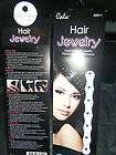 New Cala Hair Jewelry Bling Accessories 40pc Iron On Crystals ~ Blue 
