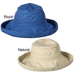 Scala Cotton Big Brim Sun Hat  