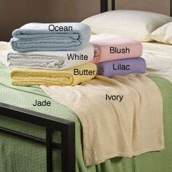 Sea Breeze King size 100 percent Cotton Blanket  Overstock