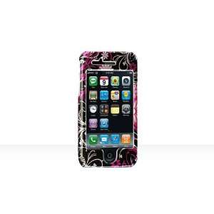  iPhone 3G Crystal Case Pink Butterfly 