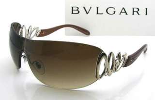 Authentic BVLGARI Shield Sunglasses 6029B   278/13 *NEW  