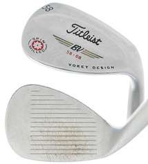 TITLEIST VOKEY SPIN MILLED TOUR CHROME 2009 58* LOB WEDGE DYNAMIC GOLD 