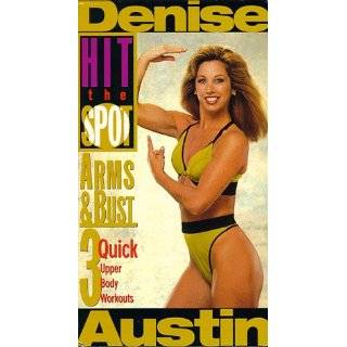   Austin   Hit the Spot Arms & Bust [VHS] Denise Austin Movies & TV