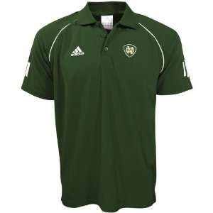   Notre Dame Fighting Irish Green Climate Cool Polo: Sports & Outdoors
