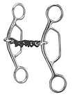   Sliding Gag Horse Bit 5 Sweet Iron Twisted Chain Mouth Western Tack
