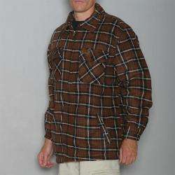 Stillwater Supply Co. Mens Sherpa Lined Flannel Shirt  