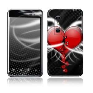   3D / Thrill 4G Decal Skin Sticker   Devil Heart 