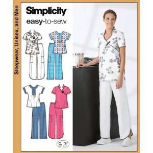   SEW PATTERN Misses Scrub Tops and Pants SIZE 8 16 