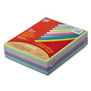   Stock, 65lb, Assorted Colors, Letter, 250 Sheets/Pack