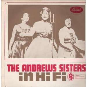  IN HI FI LP (VINYL) UK CAPITOL ANDREWS SISTERS Music