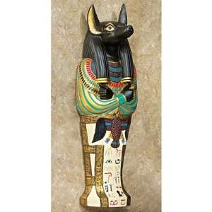   WU68834 Icons of Ancient Egypt Anubis Wall Sculpture