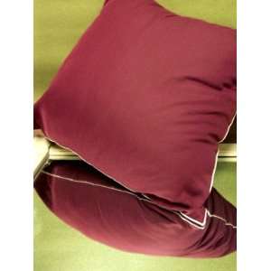 MACYS HOME Large Decorative Pillow, Burgundy: Home 