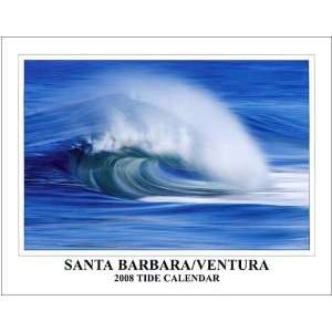  Santa Barbara/Ventura Tide 2008 Wall Calendar Office 